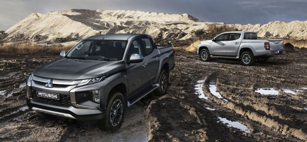 Mitsubishi Triton 2019 – kemunculan sulung global di Thailand, enam-kelajuan auto, muka Dynamic Shield