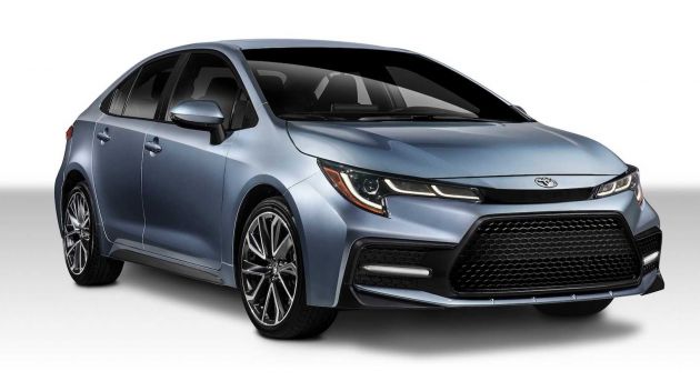 Toyota Corolla sedan generasi ke-12 didedahkan