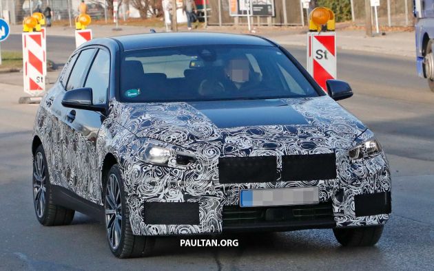 SPYSHOTS: BMW 1 Series drops some camouflage