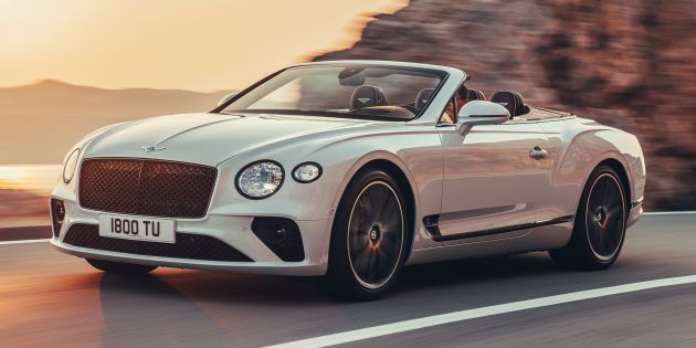 Bentley Continental GT Convertible – 6.0 liter, 626 hp