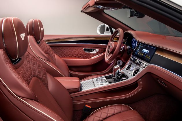 Bentley Continental GT Convertible – 6.0 liter, 626 hp