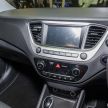 KLIMS18: Hyundai Accent on display – 1.4 litre Kappa engine, six airbags; Honda City/Toyota Vios alternative
