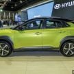 Hyundai Kona – Malaysian debut in Q4, CBU Korea, SmartSense safety suite, Apple CarPlay, from RM115k