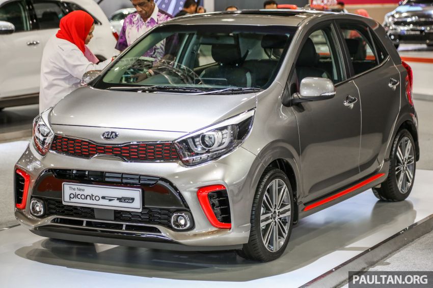 KLIMS18: Kia Picanto GT Line on display with AEB 894145