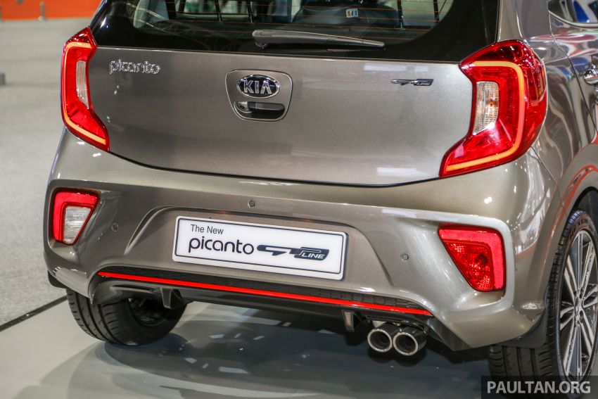 KLIMS18: Kia Picanto GT Line on display with AEB 894161