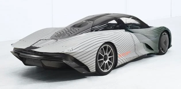 McLaren Speedtail starts year-long test programme