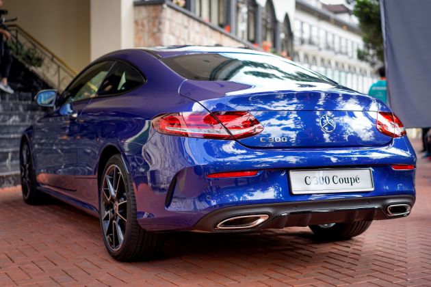 Mercedes-Benz C-Class Coupe facelift C205 dilancar untuk M’sia – C200 dan C300 AMG Line, dari RM347k