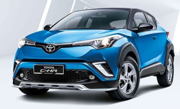 2019 Toyota C-HR introduced in Malaysia – new colour option, updated styling and equipment list; RM150k