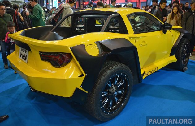 TAS2019 : NATS Urus86 – trak pikap Toyota 86 diinspirasi Lamborghini oleh pelajar automotif Jepun
