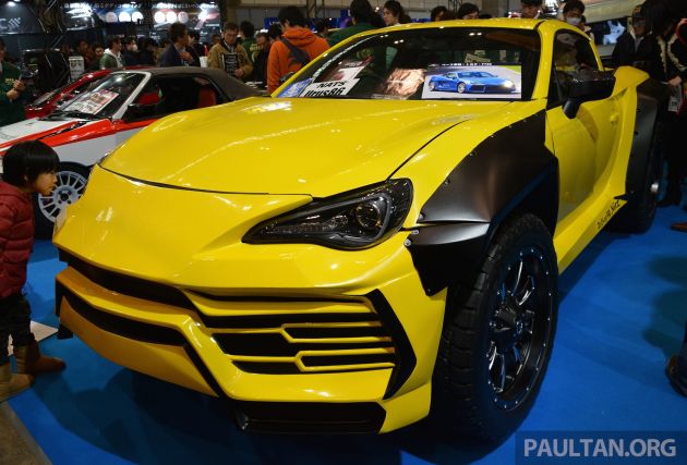 TAS2019 : NATS Urus86 – trak pikap Toyota 86 diinspirasi Lamborghini oleh pelajar automotif Jepun