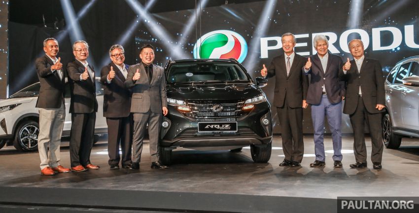 2019 Perodua Aruz SUV launched in Malaysia – seven seats; ASA 2.0; two variants; RM72,900 and RM77,900 911430