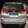 Perodua Aruz SUV – 2,200 bookings made since Jan 3