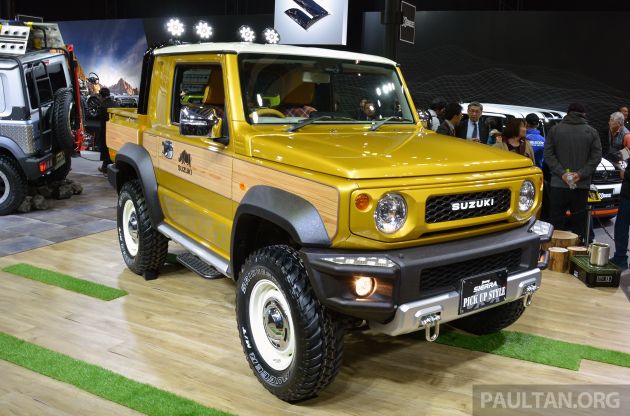TAS2019: Suzuki Jimny Sierra Pick-up Concept – jelmaan semula Toyota BJ40 dalam era moden!