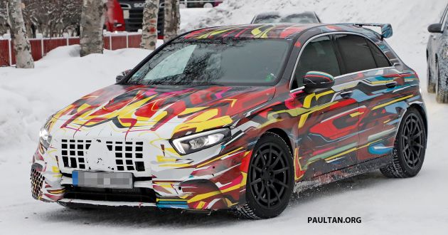 SPIED: 2019 Mercedes-AMG A45 will get up to 422 hp