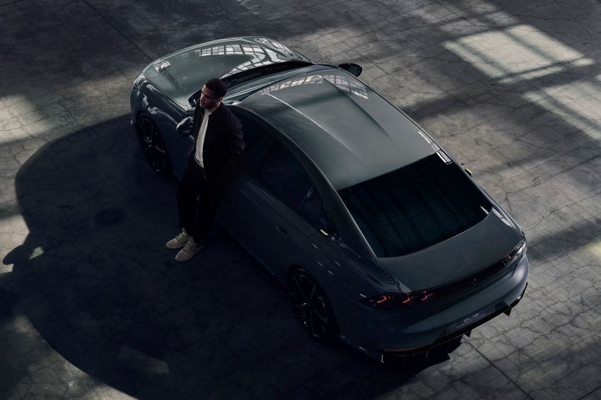 508 Peugeot Sport Engineered Concept shown ahead of Geneva debut – electric AWD, 0-100 km/h in 4.3s! 924466