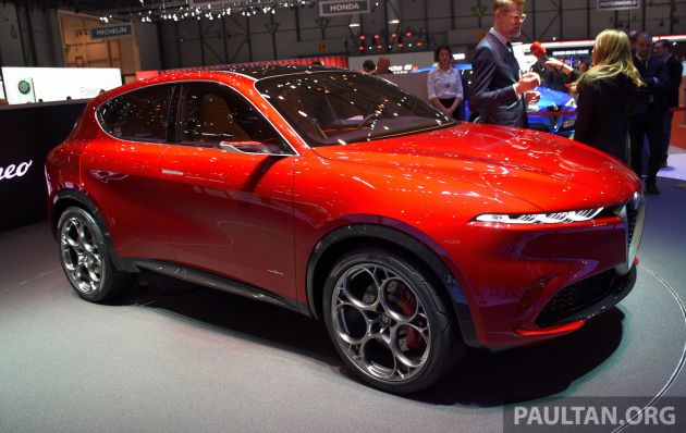 Alfa Romeo Tonale concept – new midsize, PHEV SUV