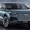 Audi Q4 e-tron concept debuts – 450 km driving range!