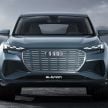 Audi Q4 e-tron concept debuts – 450 km driving range!