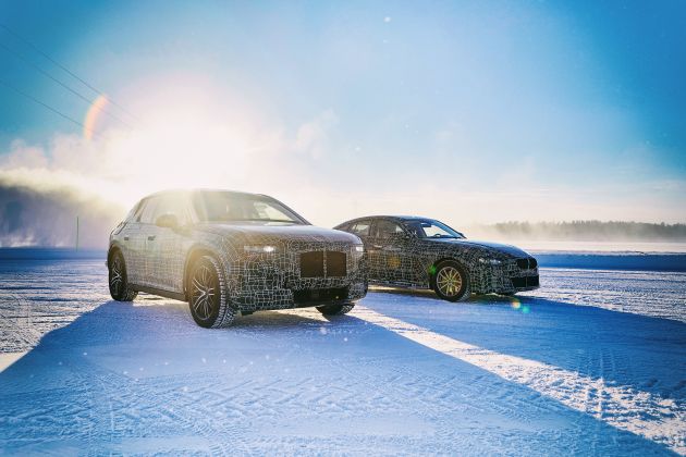 BMW iX3, i4 and iNEXT undergo cold-weather testing