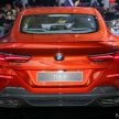G15 BMW 8 Series launched in Malaysia – sole M850i xDrive variant; 530 PS 4.4L twin-turbo V8; RM1,088,800