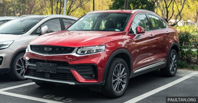 Geely FY11: CMA-based coupe SUV seen in Hangzhou