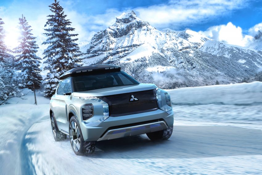 Mitsubishi Engelberg Tourer – PHEV SUV concept with 20 kWh battery, 70 km EV range, 700 km combined 932191