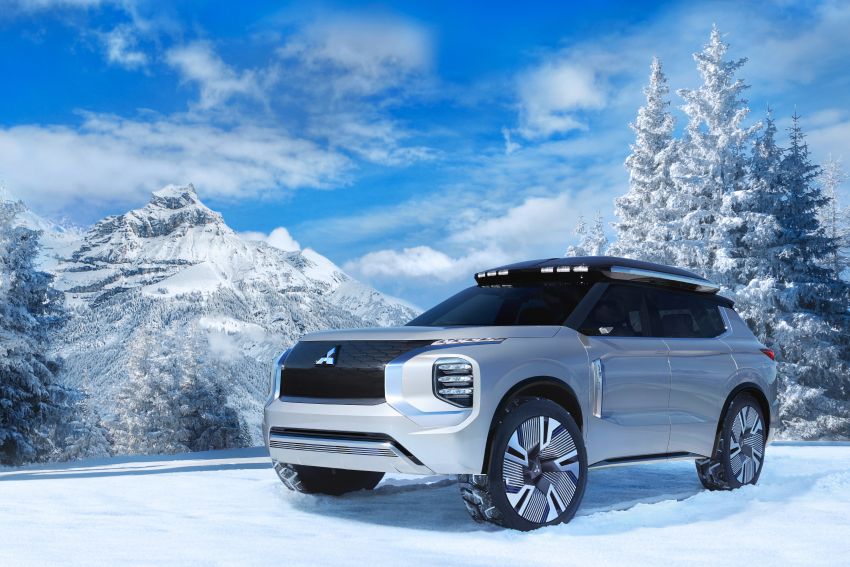 Mitsubishi Engelberg Tourer – PHEV SUV concept with 20 kWh battery, 70 km EV range, 700 km combined 932192