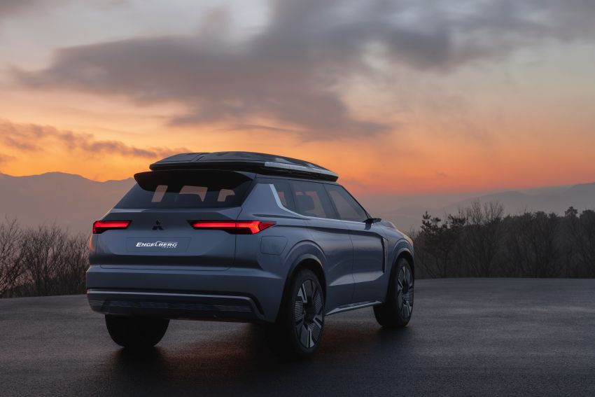 Mitsubishi Engelberg Tourer – PHEV SUV concept with 20 kWh battery, 70 km EV range, 700 km combined 932211