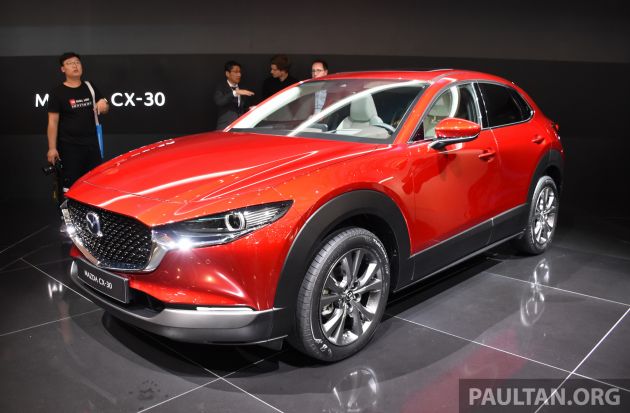 Mazda CX-30 makes its debut at Geneva Motor Show – new SUV is positioned between the CX-3 and CX-5