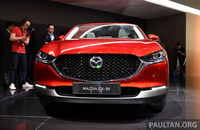 Mazda CX-30 makes its debut at Geneva Motor Show – new SUV is positioned between the CX-3 and CX-5 930628