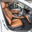 2019 W213 Mercedes-Benz E350 launched in Malaysia – new 48 V M264 engine with EQ Boost, RM399,888