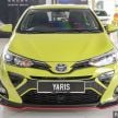 2020 Toyota Yaris facelift open for booking – LED headlamps standard; AEB, LDA available; from RM72k