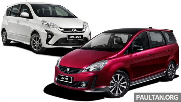 2019 Proton Exora RC vs Perodua Alza: we compare the service costs of both over five years/100,000 km