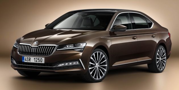 2019 Skoda Superb facelift revealed – updated styling; new Scout variant; plug-in hybrid powertrain option