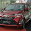 Toyota Avanza <em>facelift</em> 2019 kini rasmi di pasaran M’sia – 3 varian, harga bermula RM81k hingga RM88k