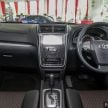 2019 Toyota Avanza facelift officially launched in Malaysia – 3 variants; blind spot monitor; from RM81k