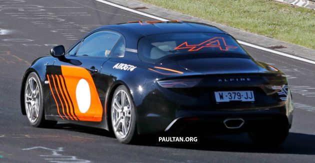 SPYSHOTS: Alpine A110 GT4 – more power, grip?