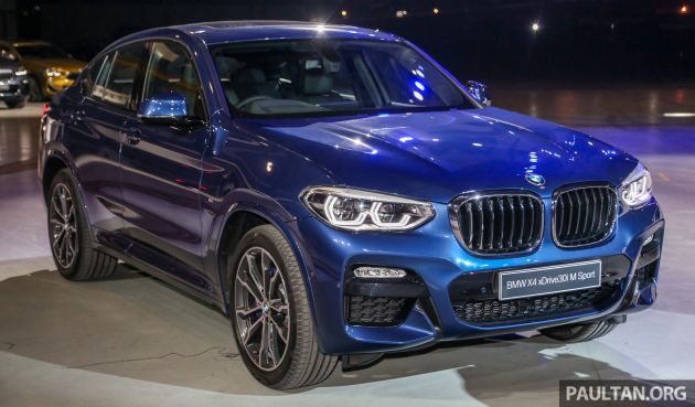G02 BMW X4 CKD price increased to RM375,800 – AEB and Live Cockpit Professional added to equipment list