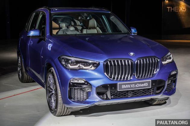 BMW X5 G05 – hanya varian xDrive40i M Sport dibawa ke Malaysia, harga RM618,800, kuasa 335 hp/450 Nm