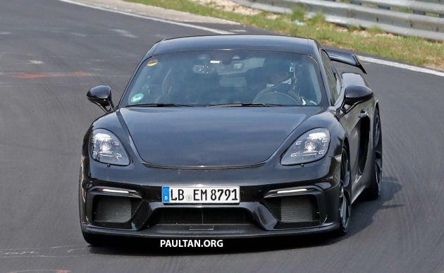 SPIED: Porsche 718 Cayman GT4 testing at the ‘Ring