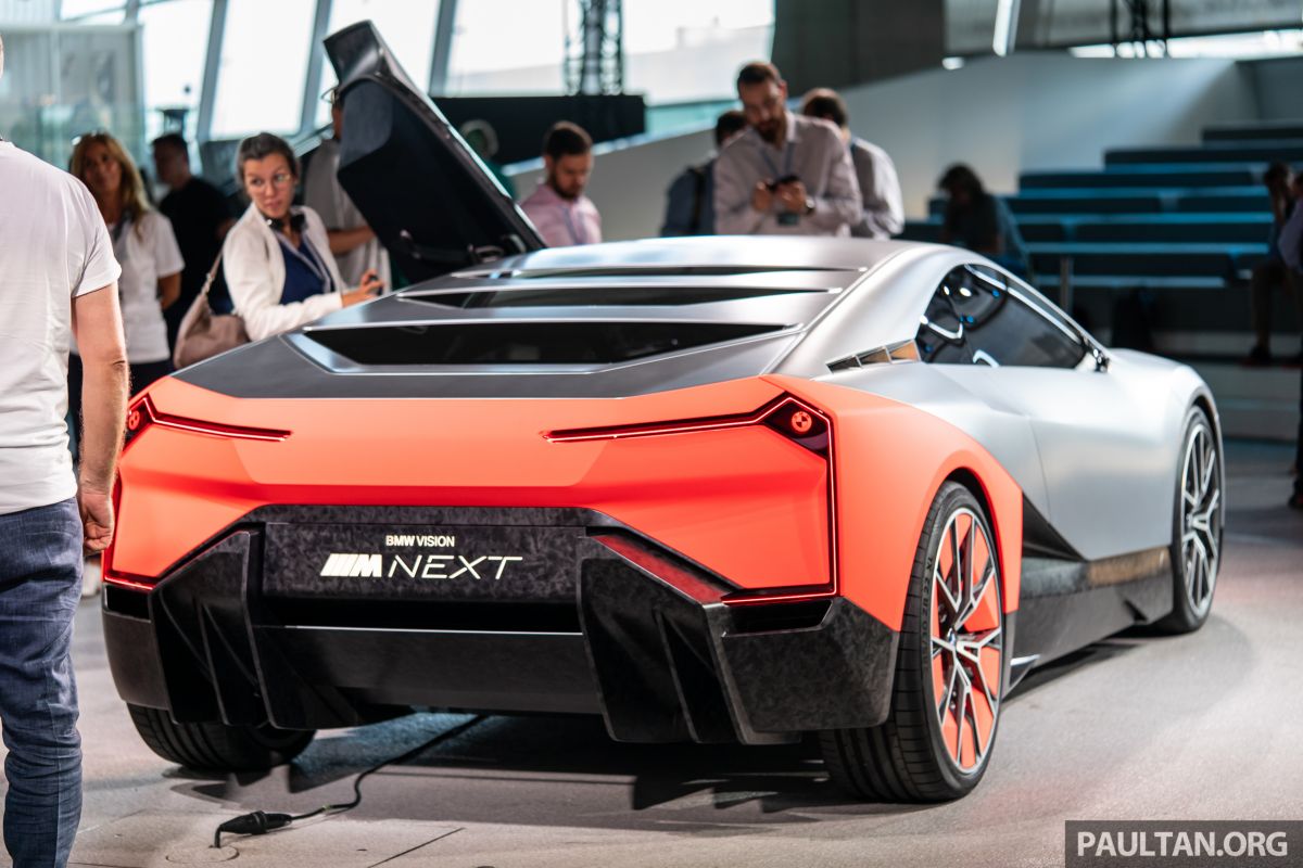 BMW Vision M Next previews M1 supercar’s successor – a dedicated 600 hp, carbon-bodied plug-in hybrid