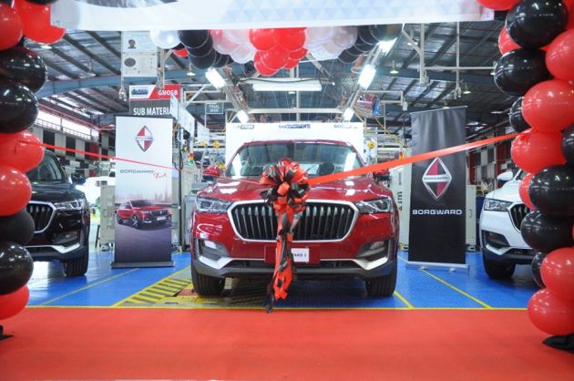 Borgward BX5 SUV starts CKD assembly, Q4 deliveries