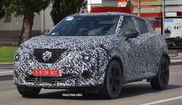 SPYSHOTS: Next Nissan Juke in production body