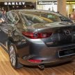 2019 Mazda 3 launched in Malaysia – hatchback and sedan; three variants; price from RM140k to RM160k