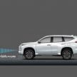2019 Mitsubishi Pajero Sport debuts in Thailand – new look, updated kit list; price from 1.299 million baht