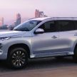 2019 Mitsubishi Pajero Sport debuts in Thailand – new look, updated kit list; price from 1.299 million baht