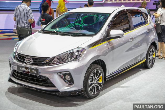 GIIAS 2019: Daihatsu Ayla, Sirion dan Terios Special Edition – kembar Perodua dengan serlahan kuning