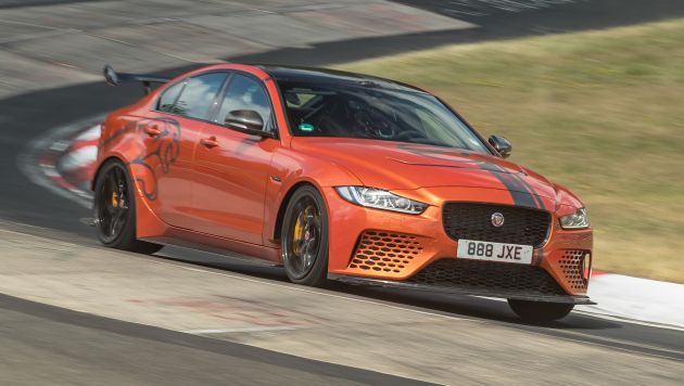 Jaguar XE SV Project 8 beats own Nürburgring record as production ends – seven minutes 18.361 seconds