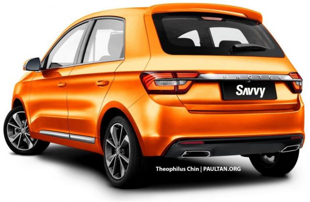 Proton Savvy dengan sentuhan rekaan Geely – ok tak?