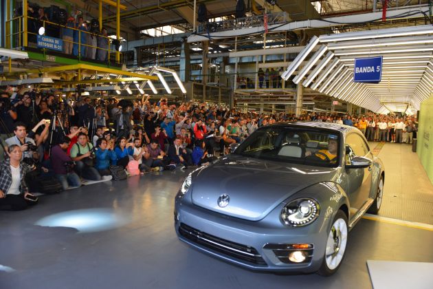 Volkswagen Beetle production comes to a conclusion